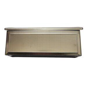 Architectural Mailboxes Venice Stainless Steel Wall Mount Mailbox Small